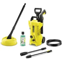 Kärcher K 2 Premium Power Control Home, eléctrico, 7 metros, lavadora a presión, color y amarillo, caudal de 360 litros por hora, presión de 20 bares