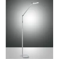 FABAS LUCE Regina: Lámpara de pie LED ajustable, fabricada en metal y aluminio, altura 135 cm, marca . Incorpora iluminación LED de 9W, con temperatura de color ajustable (3000K, 4000K, 5000K, 6000K)