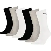 Puma Calcetines greige / negro / blanco
