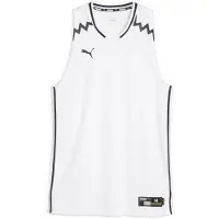 Puma Camiseta de fútbol 'Hoops Team Game' negro / blanco