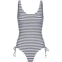 Venice beach Traje de baño 'Summer' azul oscuro / blanco