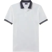 Olymp Camiseta crema / navy / blanco