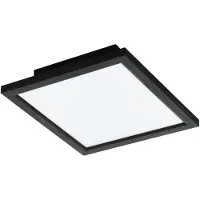 Eglo Lámpara de techo moderna Salobrena-Z, aluminio , con luz LED integrada, 15,3W