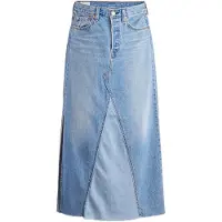 Levi's Iconic Denim Skirt Blue Talla: W26 | Faldas Vaqueras Outlet | Mujer | Azul