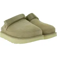 Ugg para mujer. 1138252 Zuecos de piel Goldenstar beige (37), Plano, Velcro, Casual, outlet 2026.