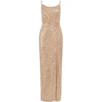 We fashion Dress Maxi Length Gold Talla: XS | Vestidos Maxi Outlet | Mujer | Amarillo
