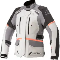Alpinestars Chaqueta Drystar Stella Andes V3 Ice Gray Dark Gray Black Coral, Talla: XL