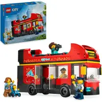 LEGO Autobús Turístico Rojo de Dos Plantas