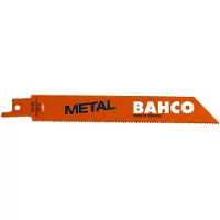 Bahco Juego De Hojas De Sable Bimetálicas Sandflex Para Cortar Metales 18 Dpp 150 Mm 5 Unidades