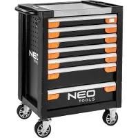 Neo Tools Carro de herramientas de taller con 7 cajones, marca NEOTOOLS, modelo 84-220