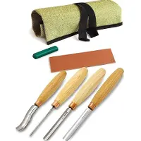 BeaverCraft SC01 Gouge Wood Carving Tools Set, set de tallado en madera