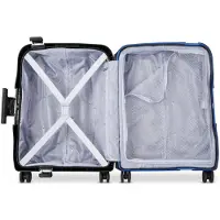 Delsey Moncey 4 ruedas Maleta de cabina 51 cm negro