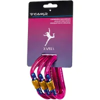 C.A.M.P. - Photon Lock Janja - Mosquetones de rosca morado