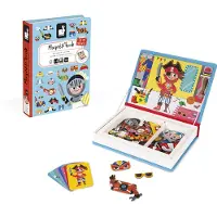 Janod Juguete Educativo Boy´s Costumes Magneti´book