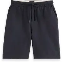 Scotch & Soda Fave - Cotton-linen Twill Bermuda Short Black Talla: W31 | Pantalones Cortos Outlet | Hombre | Negro