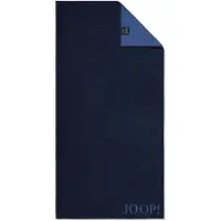 JOOP! Toalla 'Doubleface' navy