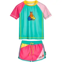Playshoes Protección UV 'DIE MAUS Freunde' turquesa / amarillo / rosa / rosa