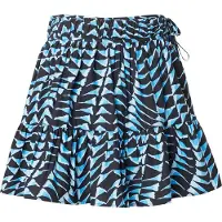 Scotch & Soda Mini Skirt With Gathering House Of Mirrors Blue Talla: L | Mini Faldas Outlet | Mujer | Azul
