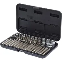 Ks Tools 911.4305, juego de llaves de vaso, 57 piezas, acero, 2 kg