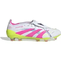 Adidas adidasBota de fútbol Predator Elite Fold-Over Tongue césped natural seco 39 1/3 Cloud White / Lucid Pink / Lucid Lemon Unisex