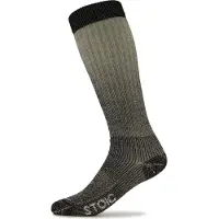 Stoic - Merino Wool Cushion Heavy Long Socks - Calcetines de trekking size 36-38, gris