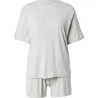 Tom Tailor Pijama de pantalón corto gris moteado