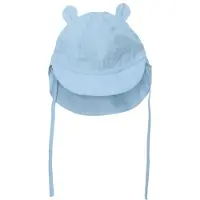 Huttelihut - Kid's Summer Hat Ears Woven - Gorra size 50/56, azul
