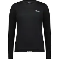 Mons Royale - Women's Diversion Merino Bike Jersey L/S - Maillot de ciclismo size XL, negro