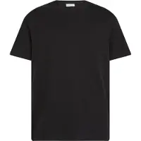 Calvin Klein Ss Smooth Cttn Solid Black Talla: M | Camisetas Básicas Outlet | Hombre | Negro