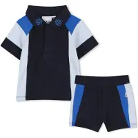 BOSS Conjunto 'Completo blu per neonato' azul