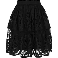 Faina Falda negro