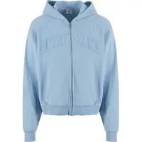 Karl kani Sudadera con cremallera azul claro
