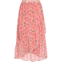 Faina Falda verde / coral / rojo