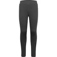 TROLLKIDS - Girl's Femund Summer Tights - Leggings size 92, gris/negro