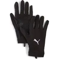 Puma Guantes deportivos 'Winterized' negro / blanco