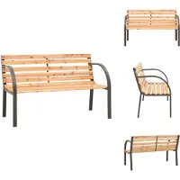 vidaXL Banco para jardín infantil, 81 cm, madera de abeto china - Bancos de jardín