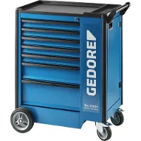 Gedore Carro de herramientas con sistema de bloqueo individual de cajones. Modelo: 2004 0511 E