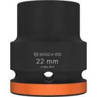 Bosch Accesorios Vaso De Impacto 3/4´´ 22 Mm