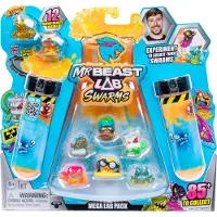 Moose Mr Beast Lab Swarms Mega Lab 2 Paquete De 12 Minifiguras Surtido 3 Cm 4 Unidades