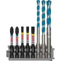 Bosch Juego De Brocas Y Puntas Impact Ph2/pz2/t20/25/30/hex-9 Mc 5/6/8