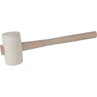 Ks Tools Martillo de goma blanco , 735g, modelo 140.1236