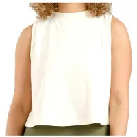 DEDICATED - Women's Top Namsos Hemp - Top size XL, blanco
