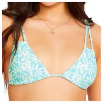 Billabong - Women's Happy Dance Avery SLD Tri - Parte superior de bikini size S, multicolor