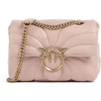 Pinko Bolso de mano 'Sac Rabat Love Puff Mini Cl Sheep Nappa Rose' rosa