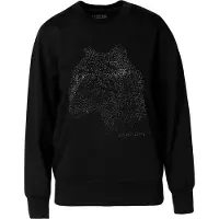 KOROSHI Sudadera negro / plata