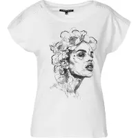 KOROSHI Camiseta rojo / blanco