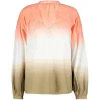 DIDI Blouse Nelsi Dip Dye Neon Orange Talla: 42 | Manga Larga Outlet | Mujer | Naranja