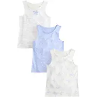 Next Camiseta térmica azul claro / blanco