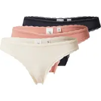 GUESS Tanga rosa / negro / blanco