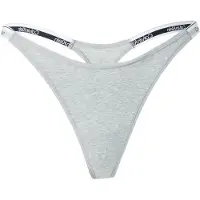 Calvin Klein Underwear Tanga gris / negro / blanco